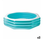 Piscina hinchable intex 254 x 56 x 254 cm (2 unidades)