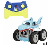 Coche radio control colorbaby 13 x 8 x 8 cm (6 unidades)