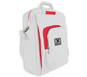 Approx APPNBST15WR - Maletín de diseño para portátil de hasta 15.6”, Color Blanco y Rojo