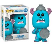 Funko Pop! Disney Pixar: Monsters Inc 20th - Sulley With Lid - Monstruos, S.A - Figura de Vinilo Coleccionable - Idea de Regalo- Mercancia Oficial - Juguetes para Niños y Adultos - Movies Fans