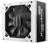 enermax, MARBLEBRON ATX ARGB Gaming PC Fuente de alimentación 850W 80Plus Bronce (Semi Moduular) Cable de Cinta, EMB850EWT-W-RGB, Blanco