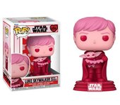 Funko Pop! Star Wars: Valentines - Luke Skywalker & Grogu (The Child, Baby Yoda) - The Mandalorian - Figura de Vinilo Coleccionable - Idea de Regalo- Mercancia Oficial - Juguetes para Niños y Adultos