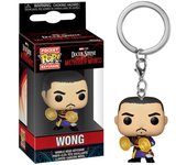 Funko Pop! Keychain Marvel: - Wong - Doctor Strange - Minifigura de Vinilo Coleccionable Llavero Original - Relleno de Calcetines - Idea de Regalo- Mercancia Oficial - Movies Fans - Minifigura