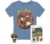 Harry Potter Trio - Pop! & Camiseta Hombre ¡Funko Pop! Standard 122/128
