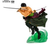 ABYSTYLE Studio One Piece Zoro SFC - Figura coleccionable de PVC de 7 pulgadas de alto, estatua de anime manga, para decoración del hogar, habitación, oficina, regalos, ABYFIG091