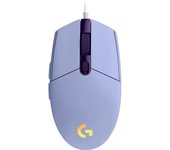 Logitech G G102 Lightsync ratón USB tipo A 8000 DPI