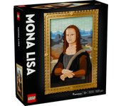 LEGO Art Mona Lisa Cuadro Famoso de Leonardo da Vinci, Decoración del Hogar para Salón y Dormitorio, Maqueta de Construcción para Adultos, Regalo para Hombres Mujeres Artistas y Amantes del Arte 31213