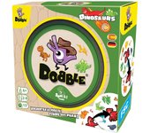Asmodee - Dobble Dinosaurs - Juego de Cartas de Observación y Velocidad para Niños y Adultos - Juego de Mesa - 15 Minutos de Juego, A Partir de 6 años, 2-8 Jugadores