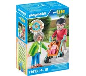 GRANDS PARENTS AVEC BEBE PLAYMOBIL PLL71613