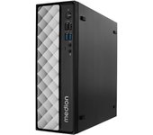 MEDION PC Sobremesa T80. Intel Core i5-12450H. 16GB RAM. 512GB SSD. Wi-Fi 6E. Windows 11. Diseño Potente. Color Negro. MD35423., Incluye Programa de Fiabilidad