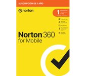 NORTON NortonLifeLock 360 Mobile Español Licencia básica 1 Licencia(s) 1 año(s) Marca