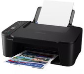 Canon Pixma TS3750i Impresora Multifunción 3 en 1, Sistema de Inyección de Tinta, Impresión, Escaneo y Copia, WiFi, Compatible con Pixma Print Plant, A4, Impresión sin Borde, Negro
