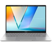 ASUS Vivobook S 14 S3407QA-KP015W - Ordenador Portátil 14" WQXGA (Qualcomm Snapdragon X (X1-26-100), 16GB RAM, 1TB SSD, Qualcomm Adreno GPU, Windows 11 Home) Plata Fría - Teclado QWERTY español