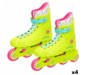 Patines en línea colorbaby amarillo 36-37 (4 unidades)