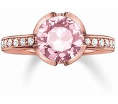 Thomas Sabo TR2035-633-9-52 Anillo de Mujer con Plata Esterlina 925/1000 - Tamaño 12