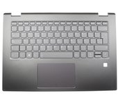 Top case + teclado compatible para portátil lenovo 520-14ikb gris oscuro 5cb0n67593