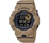 Reloj Casio GBD-800UC-5ER Resina correa color: Beige Dial Negro Digital Hombre