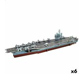Puzzle 3d colorbaby nimitz portaaviones 67 piezas 77 x 18 x 20 cm (6 unidades)