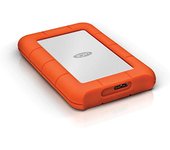 LaCie Rugged Mini disco duro externo 2 TB Naranja, Plata