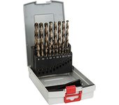 Bosch 2 608 587 014 - Juego de 19 brocas para metal ProBox HSS-Co, DIN 338 (aleación de cobalto) - 1-10 mm (pack de 19)