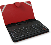 FUNDA TABLET 7'' + TECLADO BLUETOOTH MTK (ROJO) con letra Ñ TUPRECIONLINE®