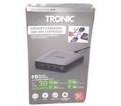 TRONIC CARGADOR MÚLTIPLE USB TRONIC 65 W, USB-C PD, 3XUSB-A