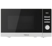 Microondas Teka 20L 700W con Grill 1000W 8 Programas Encimera Negro