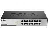 Switch D-Link DES-1016D 16 Puertos 10/100Mbps Sin Ventilador Kit 19"