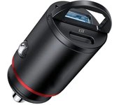 Klack Cargador de Coche USB con USB-C 30w Y USB QC 30W Carga Rápida