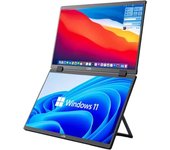 Lipa HDR-72 Monitor Portátil Dual Doble Pantalla 15.6" LED IPS FullHD