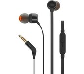 JBL Tune 160 Auriculares Intrauditivos con Micrófono Jack 3.5 Negros