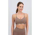 Nike Indy - Taupe - Sujetador Deportivo Ajustable talla XS