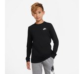 Nike Club - Negro - Camiseta Manga Larga Niño talla 12