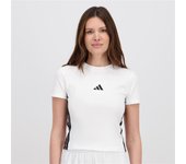 adidas 3S - Blanco - Camiseta Manga Corta Mujer talla L