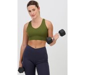 Top Doone - Kaki - Sujetador Deportivo Mujer talla L/XL