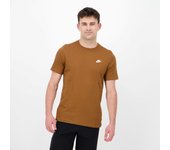 Nike Club - Marrón - Camiseta Algodón Hombre talla M