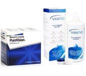 PureVision (6 lentillas) + Vantio Multi-Purpose 360 ml con estuche