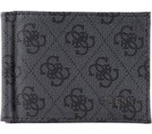 Guess Vezzola Billetera Textil para Hombre, Monedero Negro SMVEZZLEA23 - Elegancia y Funcionalidad