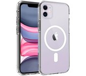 FUNDA MOVIL BACK COVER COOL MAGNETIC TRANSPARENTE PARA IPHONE 11