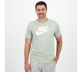 Nike Club Swoosh - Verde - Camiseta Algodón Hombre talla XL