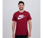 Nike Club Swoosh - Rojo - Camiseta Algodón Hombre talla S