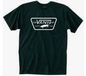 Vans Full Patch - Negro - Camiseta Hombre talla M