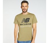 New Balance Frame - Kaki - Camiseta Hombre talla XL