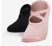Calcetines Yoga Doone - Negro - Calcetines Invisibles Mujer talla S