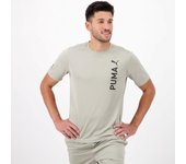 Puma Ultrabreathe - Kaki - Camiseta Running Hombre talla L