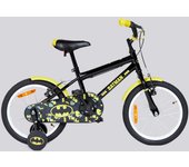 Bicicleta Batman - Negro - Bicicleta Niños 16" DC Comics talla T.U.
