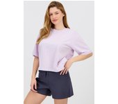 Doone Pink Touch - Malva - Camiseta Boxy Mujer talla L