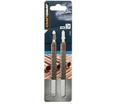 Craftomat Hoja de sierra de calar T 318 A (Metal, 2 pzs., Vástago en T)
