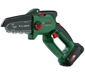 Bosch Power for All 18V Motosierra de batería EasyChain (18 V, Iones de litio, 1 batería, Longitud de la cuchilla: 15 cm) + Garantía BAUHAUS 5 años...