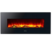 Purline Chimenea eléctrica CHE-515 (1.600 W, 13 x 128 x 25 cm) + Garantía BAUHAUS 5 años para equipos eléctricos y motorizados